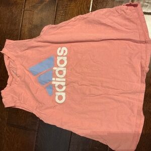 Girls XL Pink Adidas Tank Top